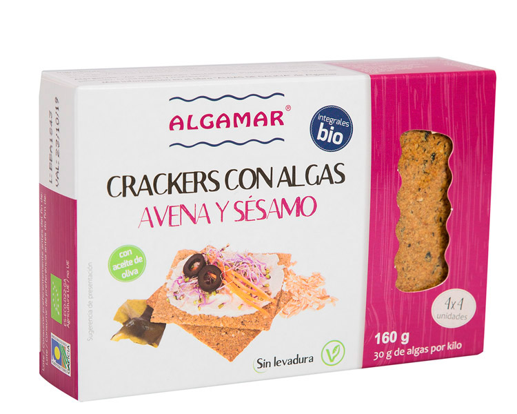 Crackers Avena y Sésamo