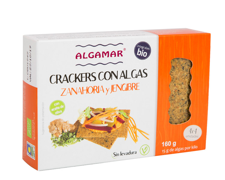 Crackers Zanahoria y Jengibre