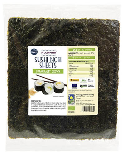 Gomasio with Nori Seaweed, Organic – Algamar US